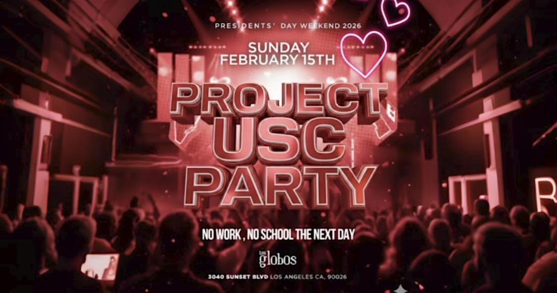 18+ SUNDAY ASIAN USC PARTY FEB 15 EVERYONE FREE WITH RSVP