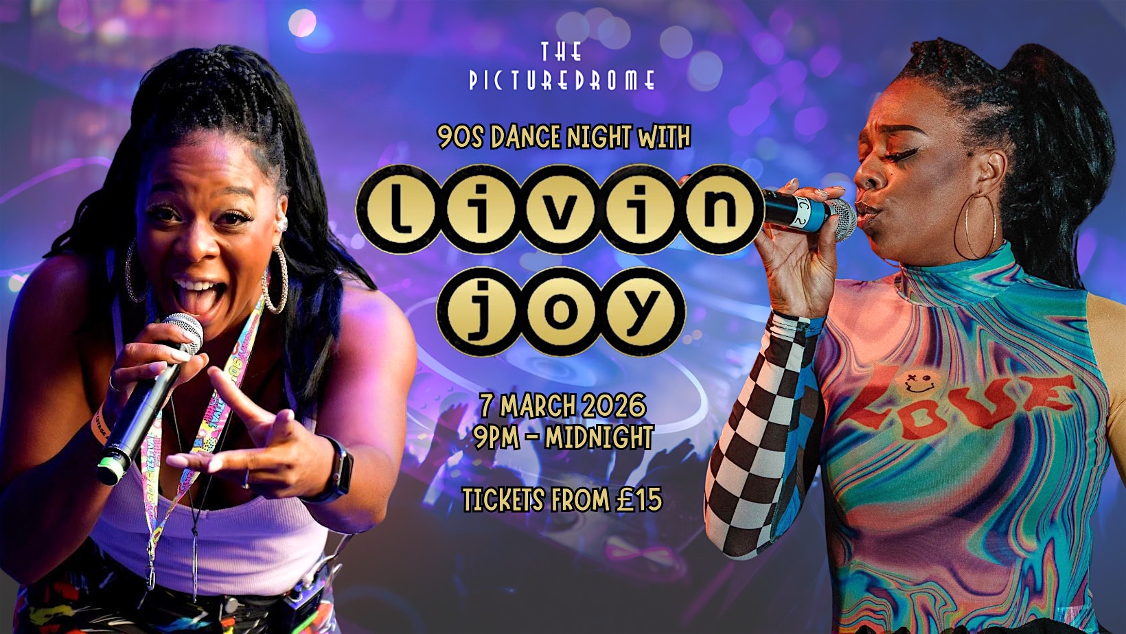 90s Dance night with Livin Joy