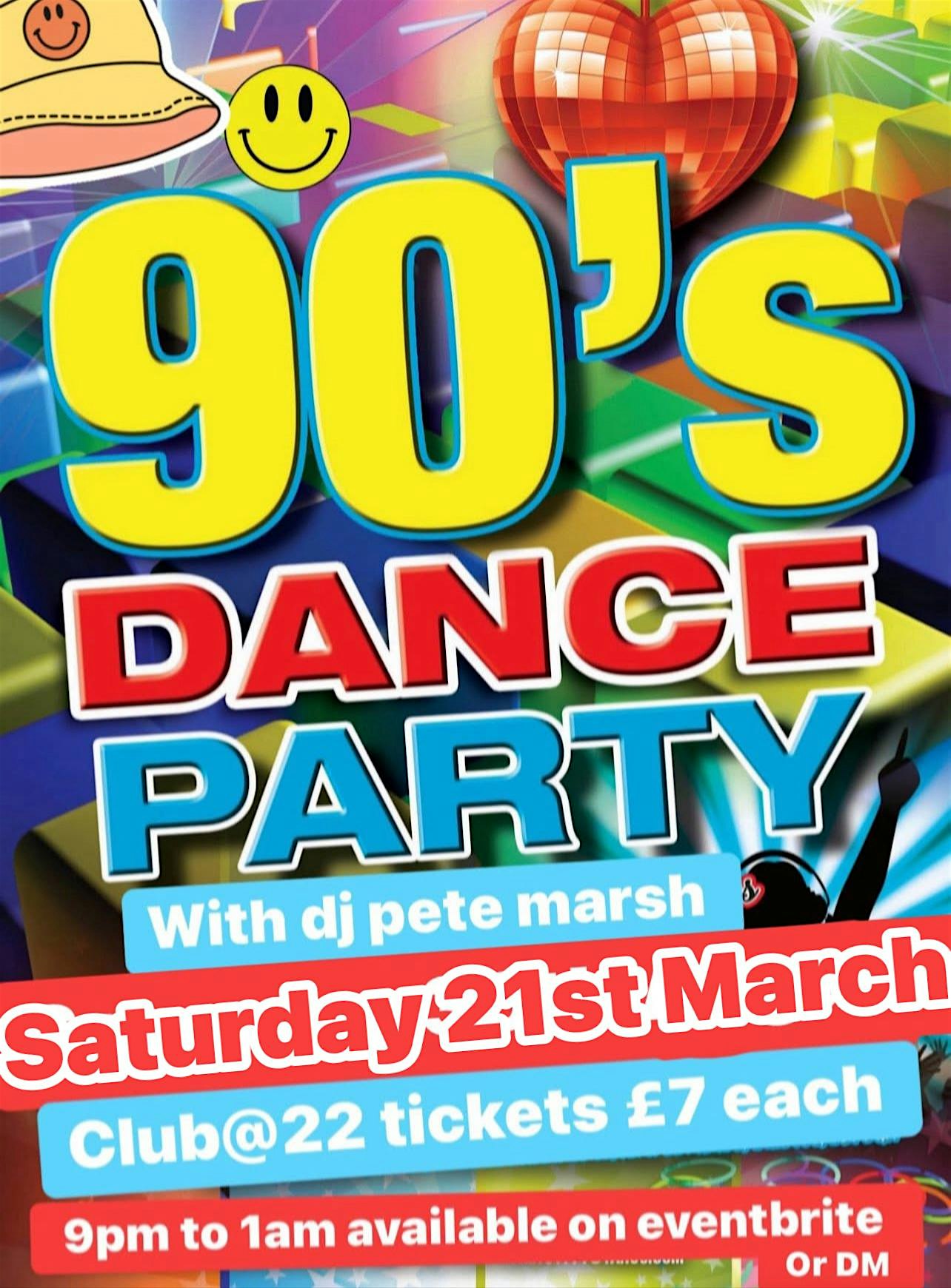 90s Dance Party with DJ PM