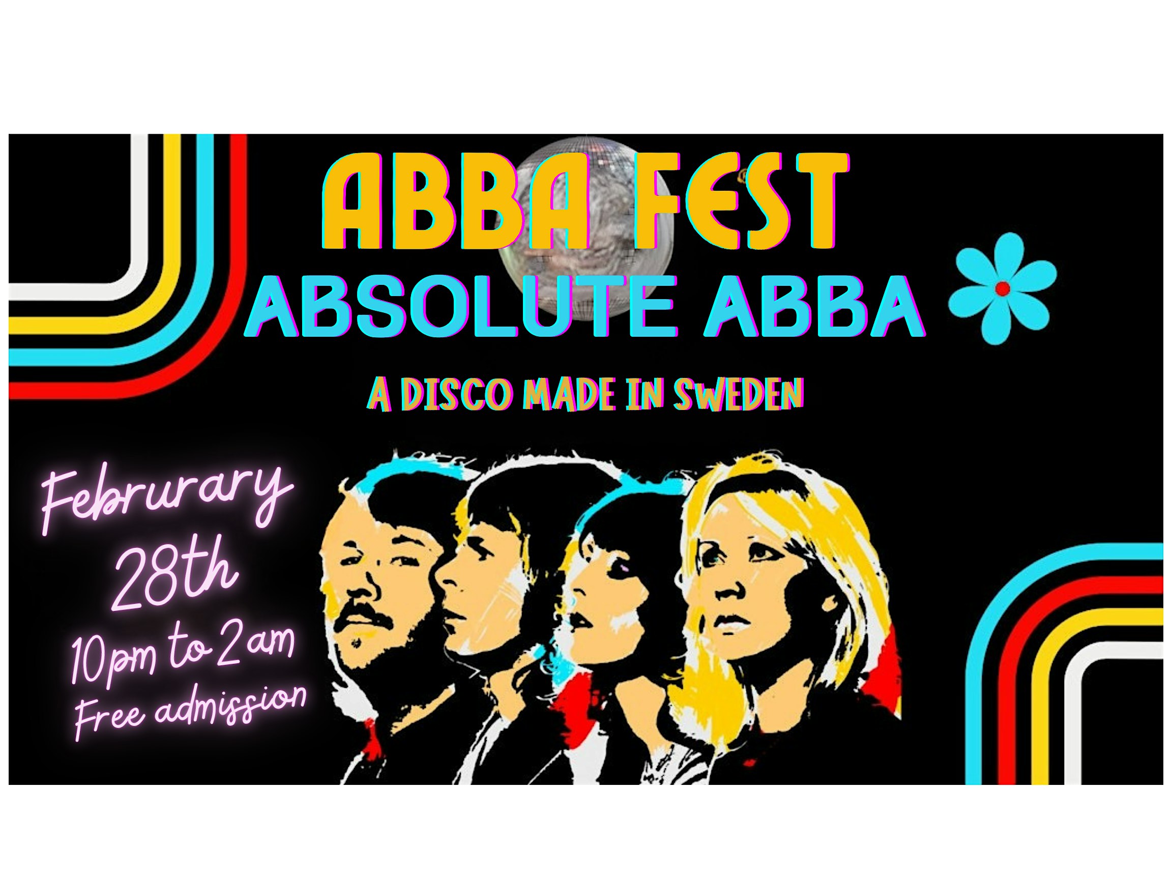 ABSOLUTE ABBA Disco DJ Dance Party