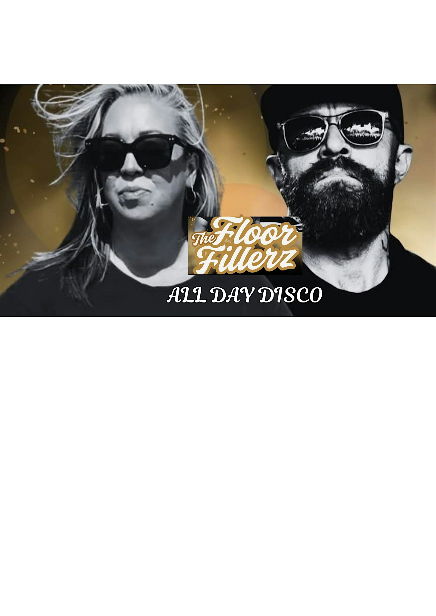 ALL DAY DISCO - THE SENSATIONAL FLOOR FILLERZ , Inc welcome glass of fizz!