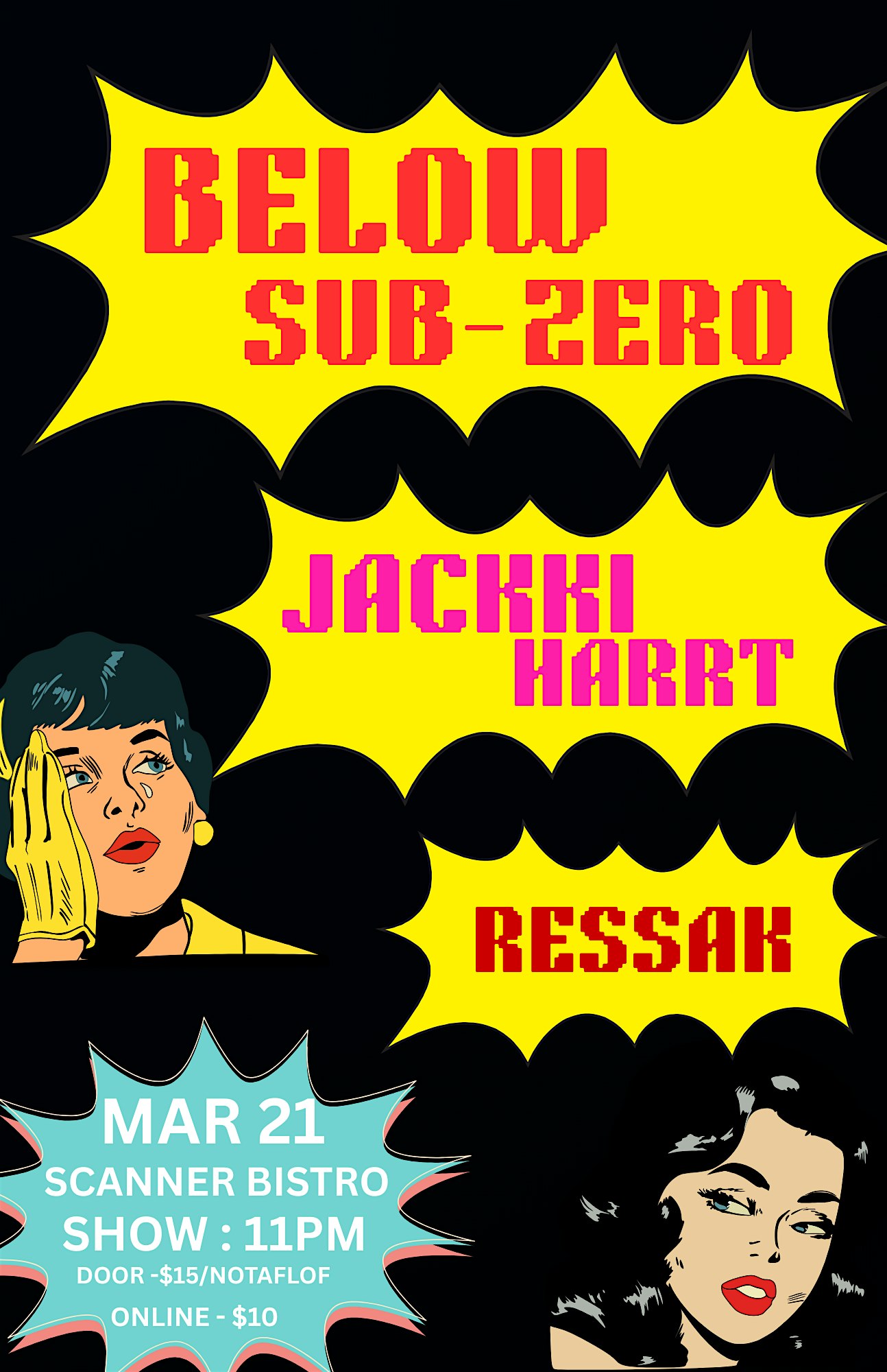 BELOW SUB - ZERO/JACKKI HARRT/RESSAK