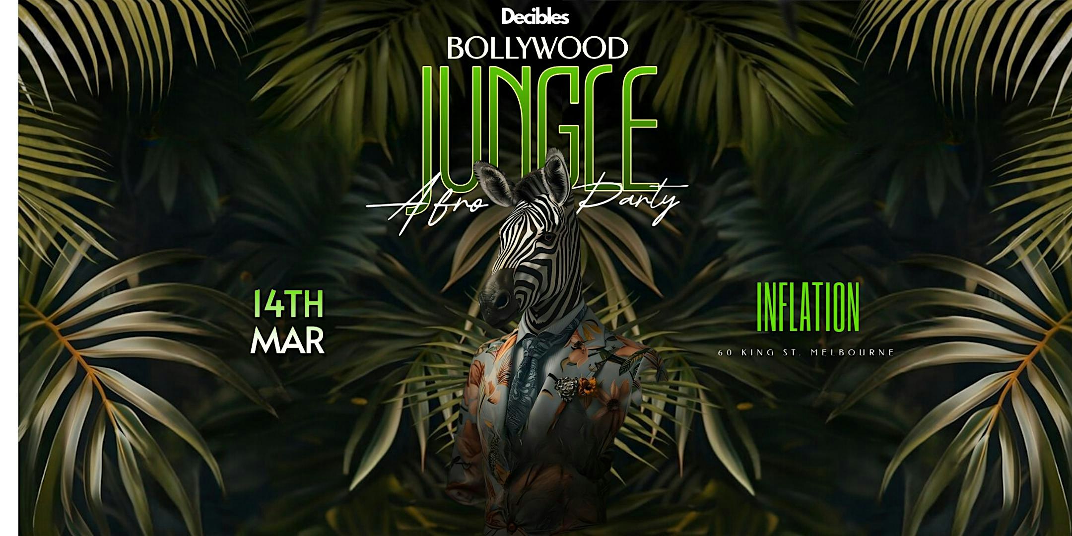 'BOLLYWOOD JUNGLE' Afro Party  at Decibles, Melbourne