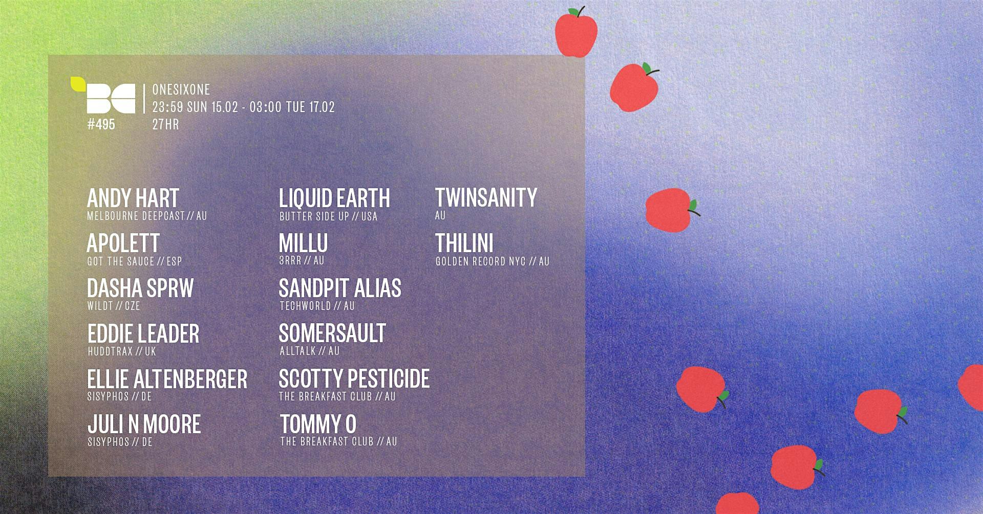 Breakfast Club #495 (Liquid Earth, Andy Hart, Eddie Leader + more)