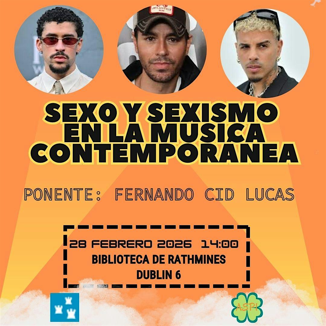 Charla: Sexo y sexismo en la música contemporánea en español