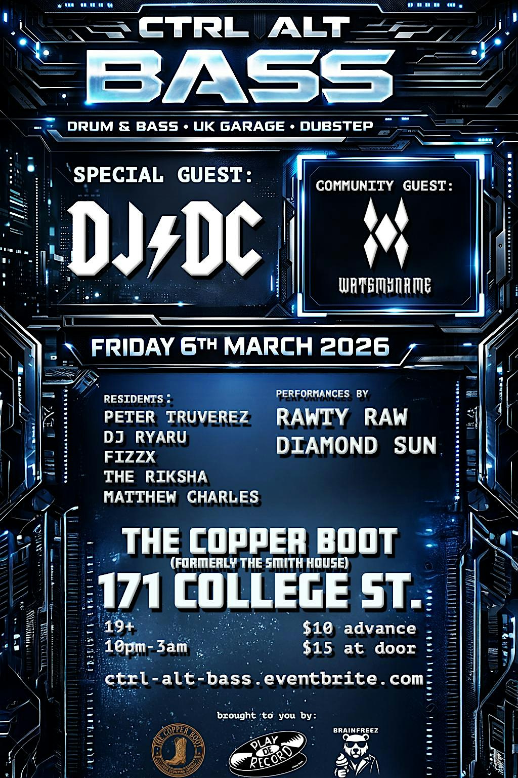 CTRL ALT BASS Volume 5 Flyer