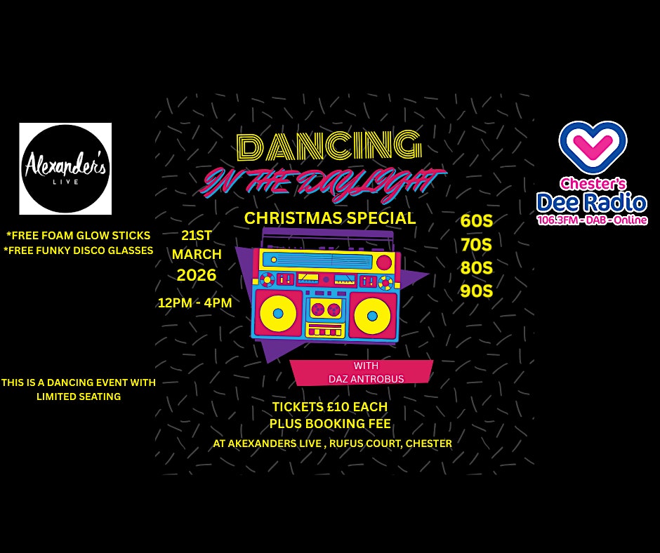 DANCING IN THE DAYLIGHT PART 2 WITH CHESTERS DEE RADIO