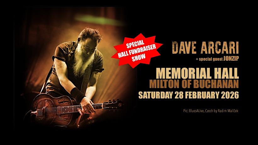 Dave Arcari + special guest JonZip