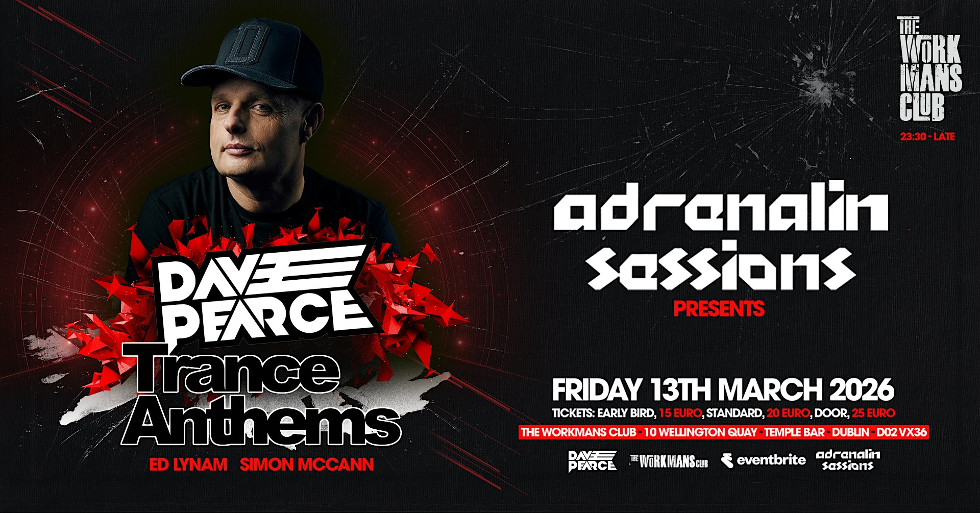 Dave Pearce Pres. Trance Anthems in association with Adrenalin Sessions