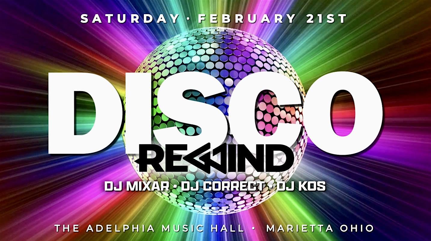DISCO REWIND feat. DJ Mixar, DJ Correct & DJ Kos!