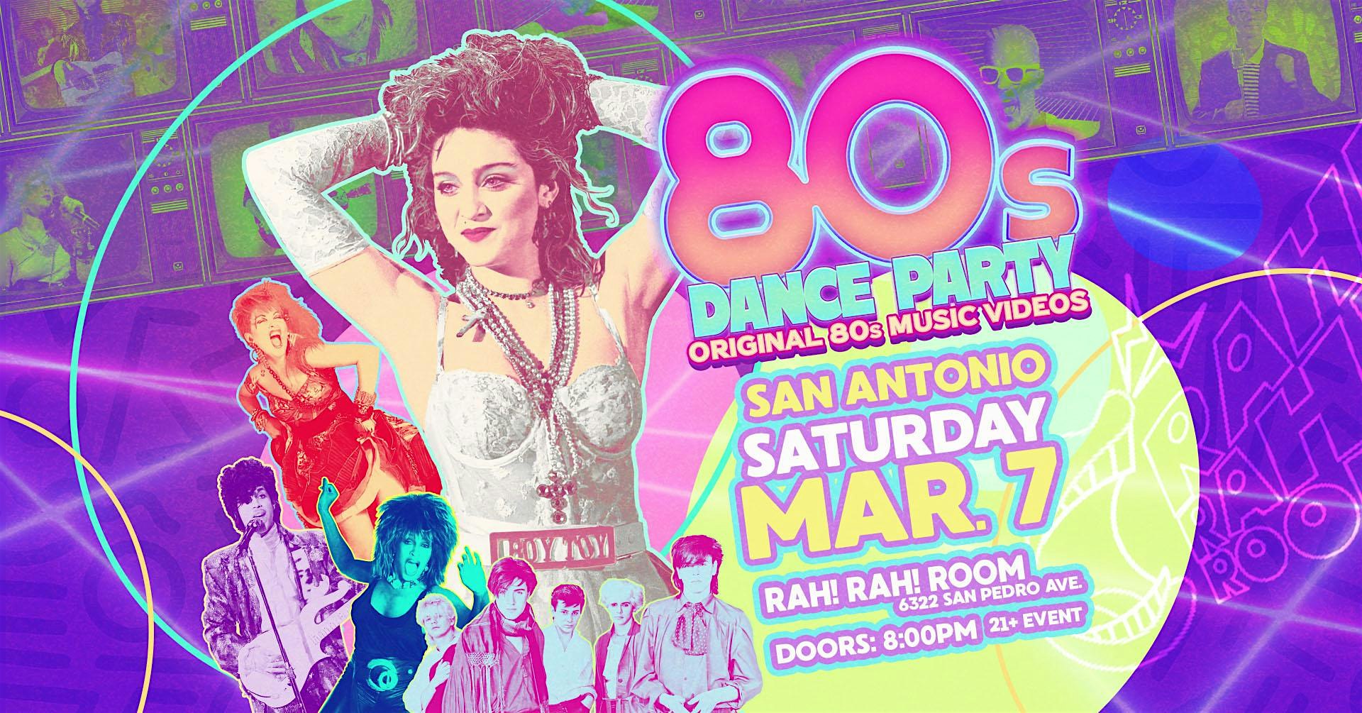 DJ Brian St. Clair’s 80s Dance Night — Live at Rah! Rah! Room