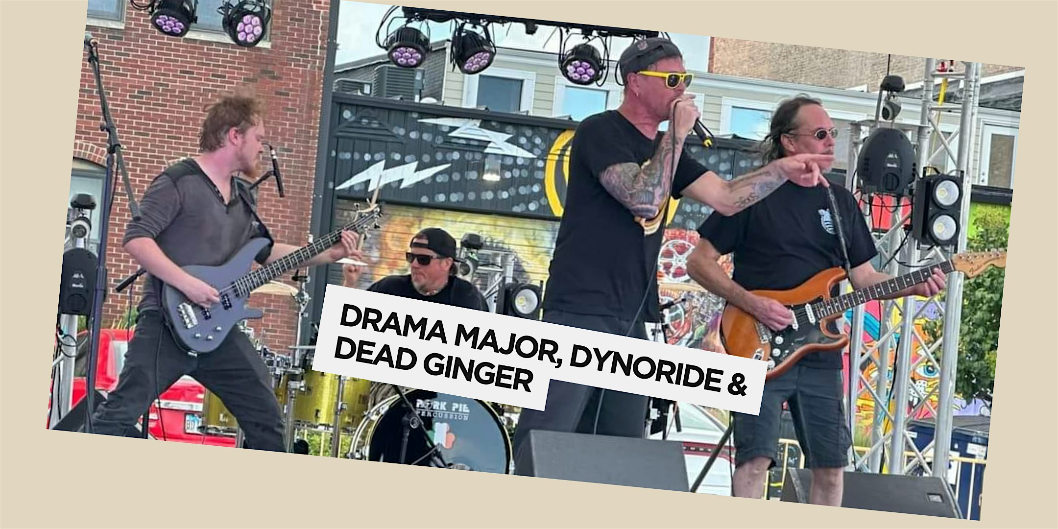 Drama Major, Dynoride & Dead Ginger at RIBCO