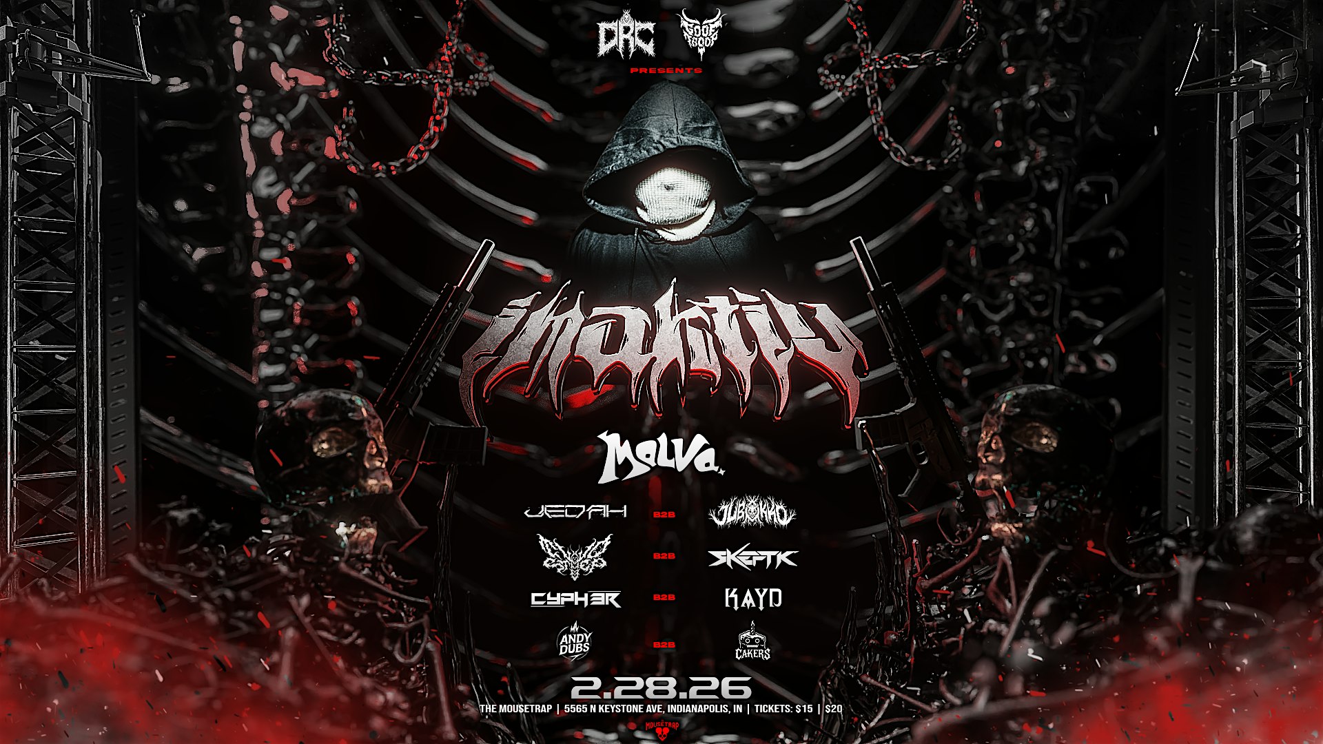 DRC Presents: Inaktiv w/ Malva @ The Mousetrap