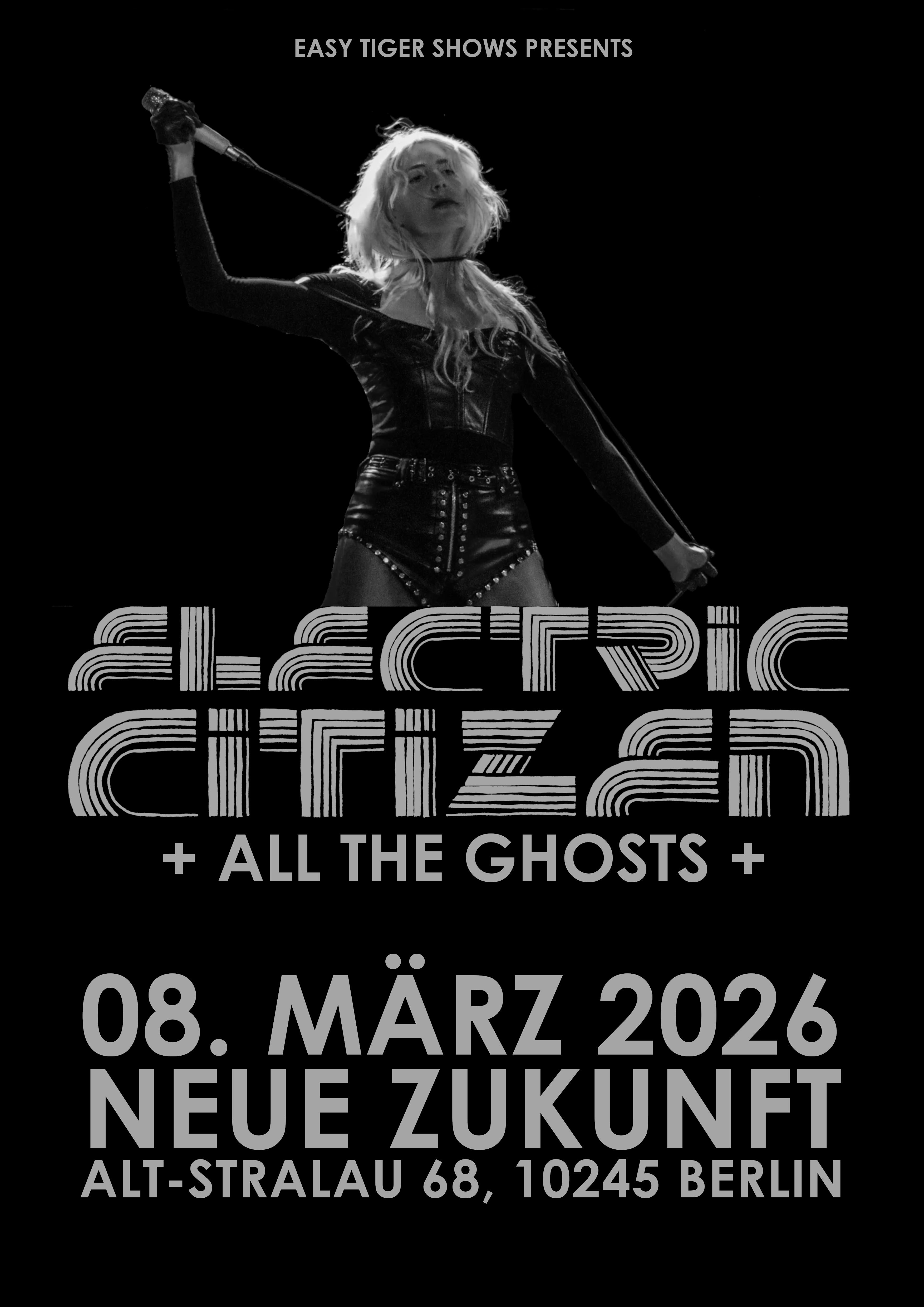 Electric Citizen & All The Ghosts at Neue Zukunft
