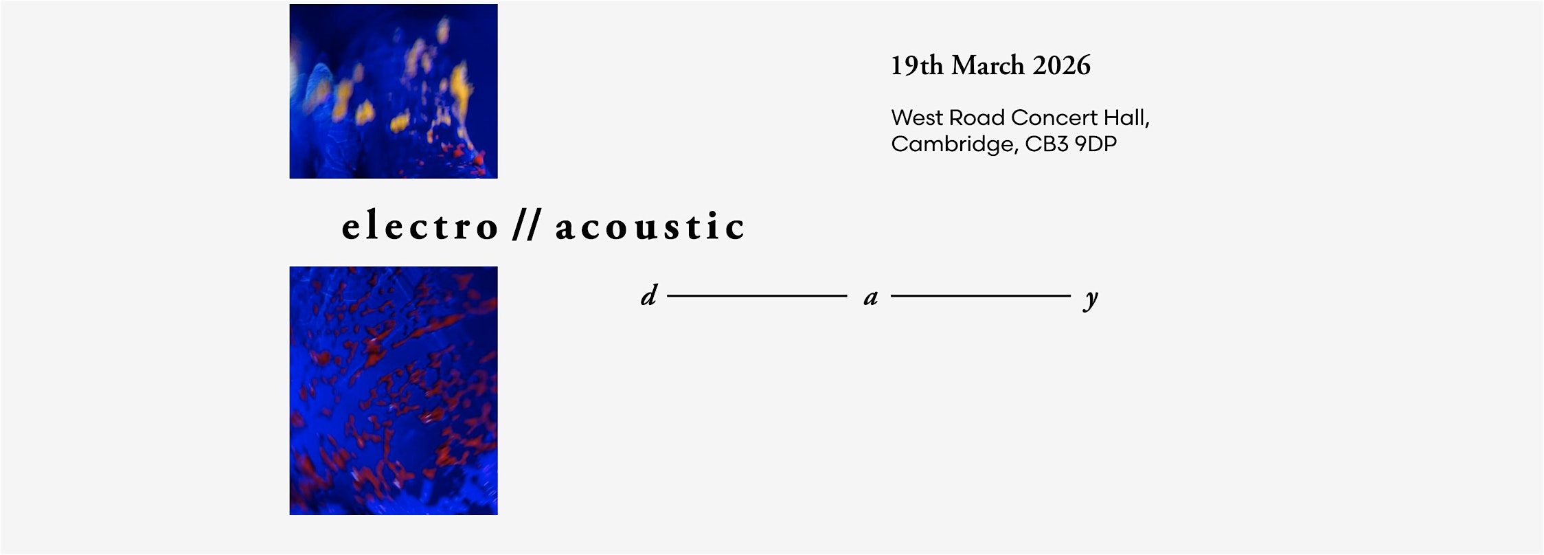 electro // acoustic day 2026