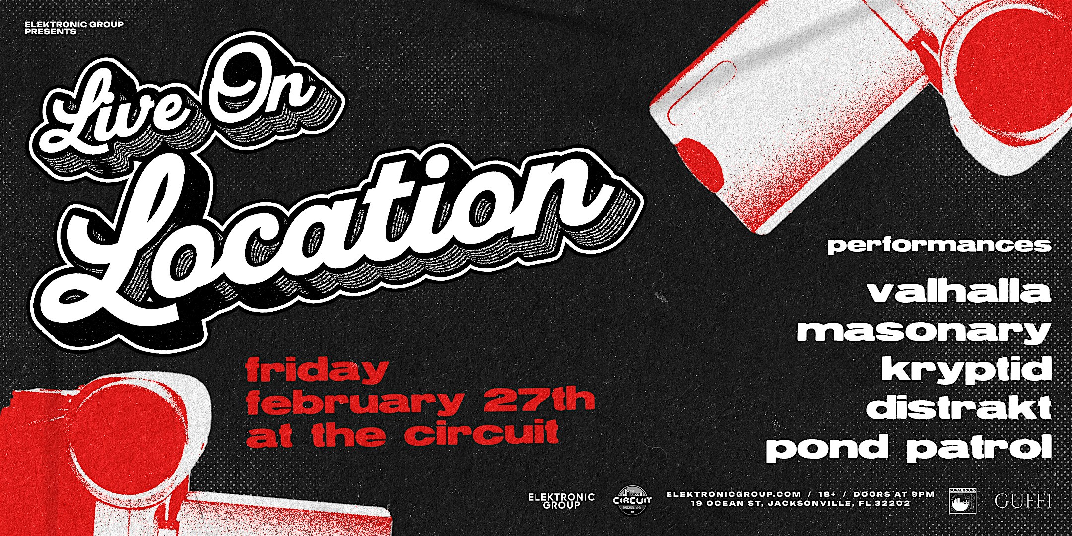 Elektronic Group Presents: Live On Location at The Circuit | 2.27.26