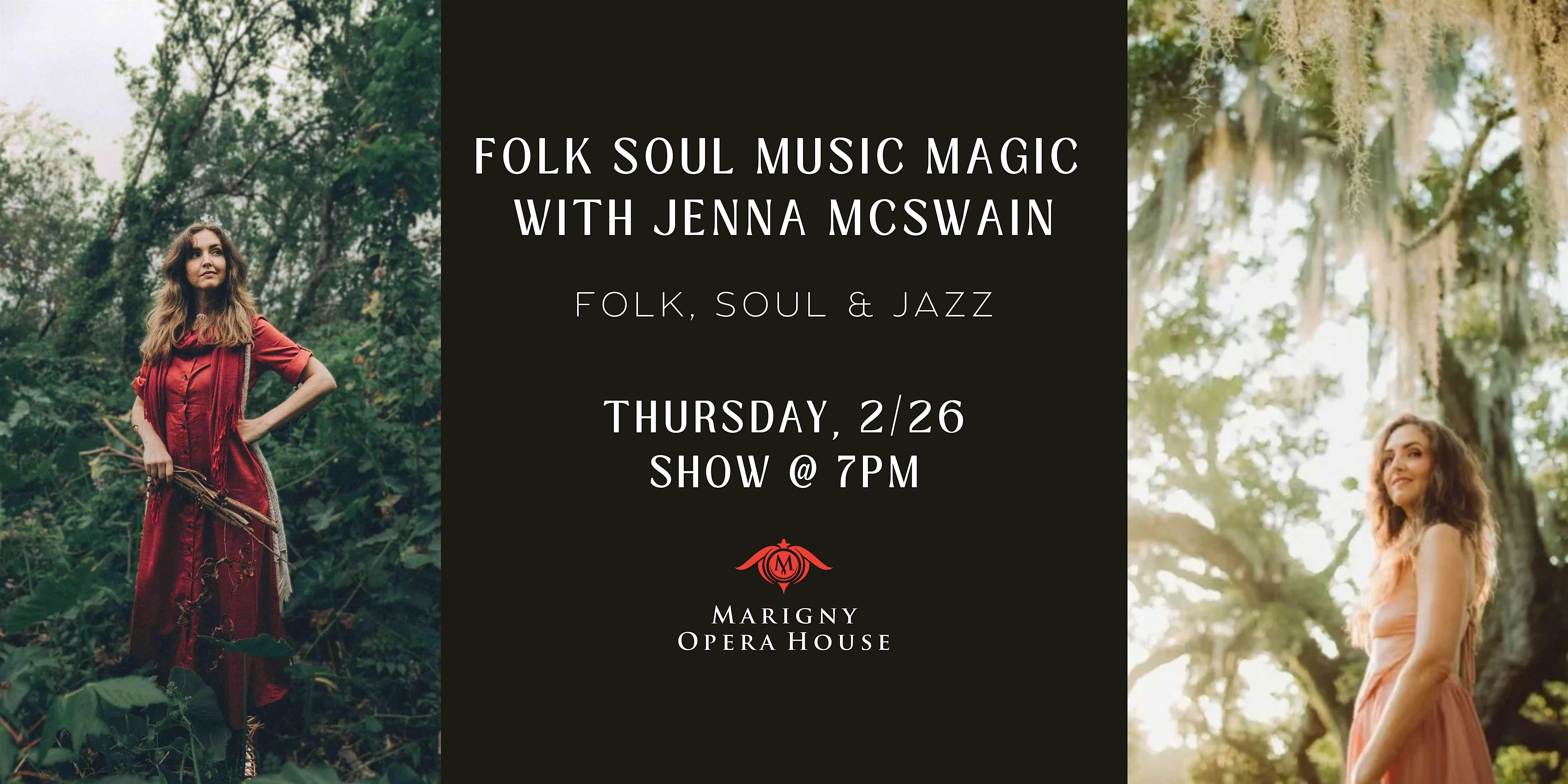 Folk Soul Music Magic with Jenna McSwain