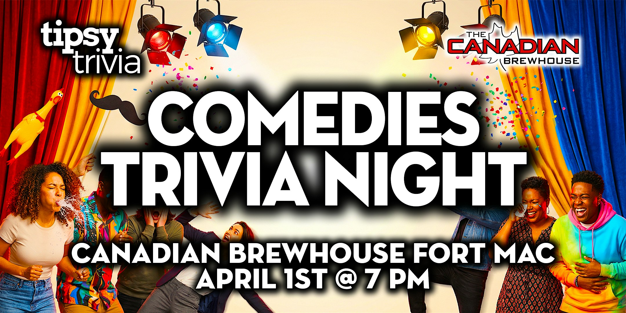 Fort McMurray: Canadian Brewhouse - Comedies Trivia Night - Apr 1, 7pm