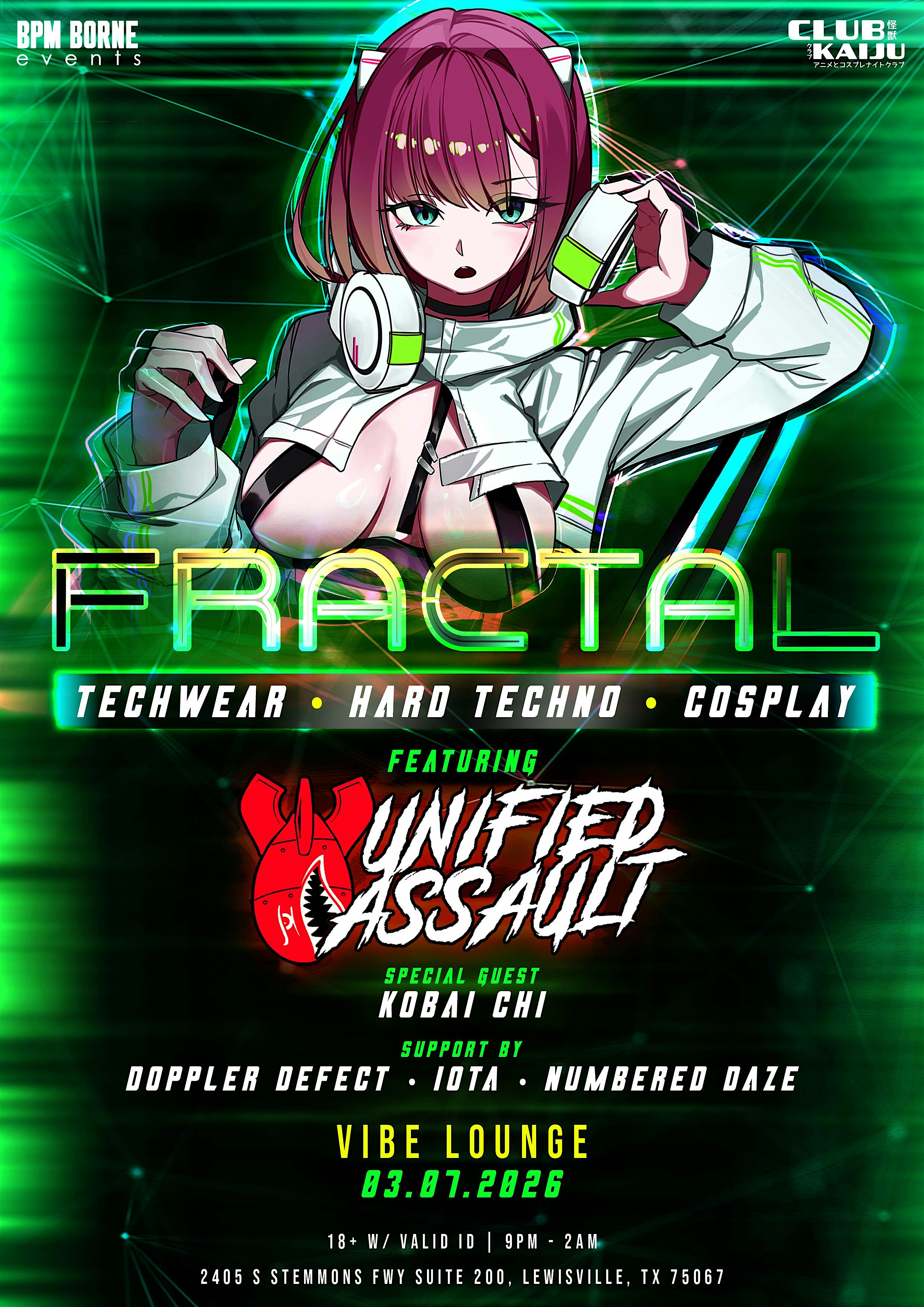 Fractal: Hard Techno Cosplay Rave