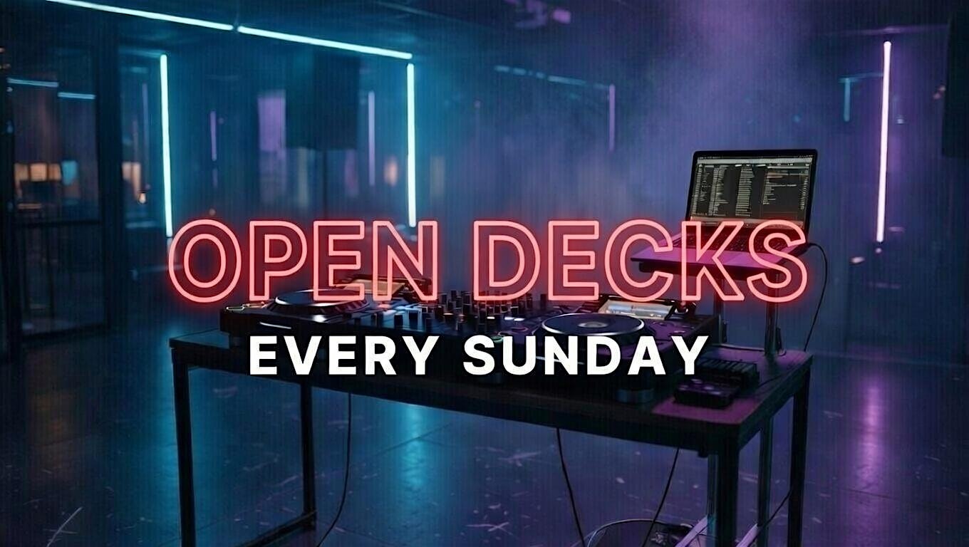 (FREE)New in Town Barcelona | Open Deck DJs & Social Meetup #8 Flyer