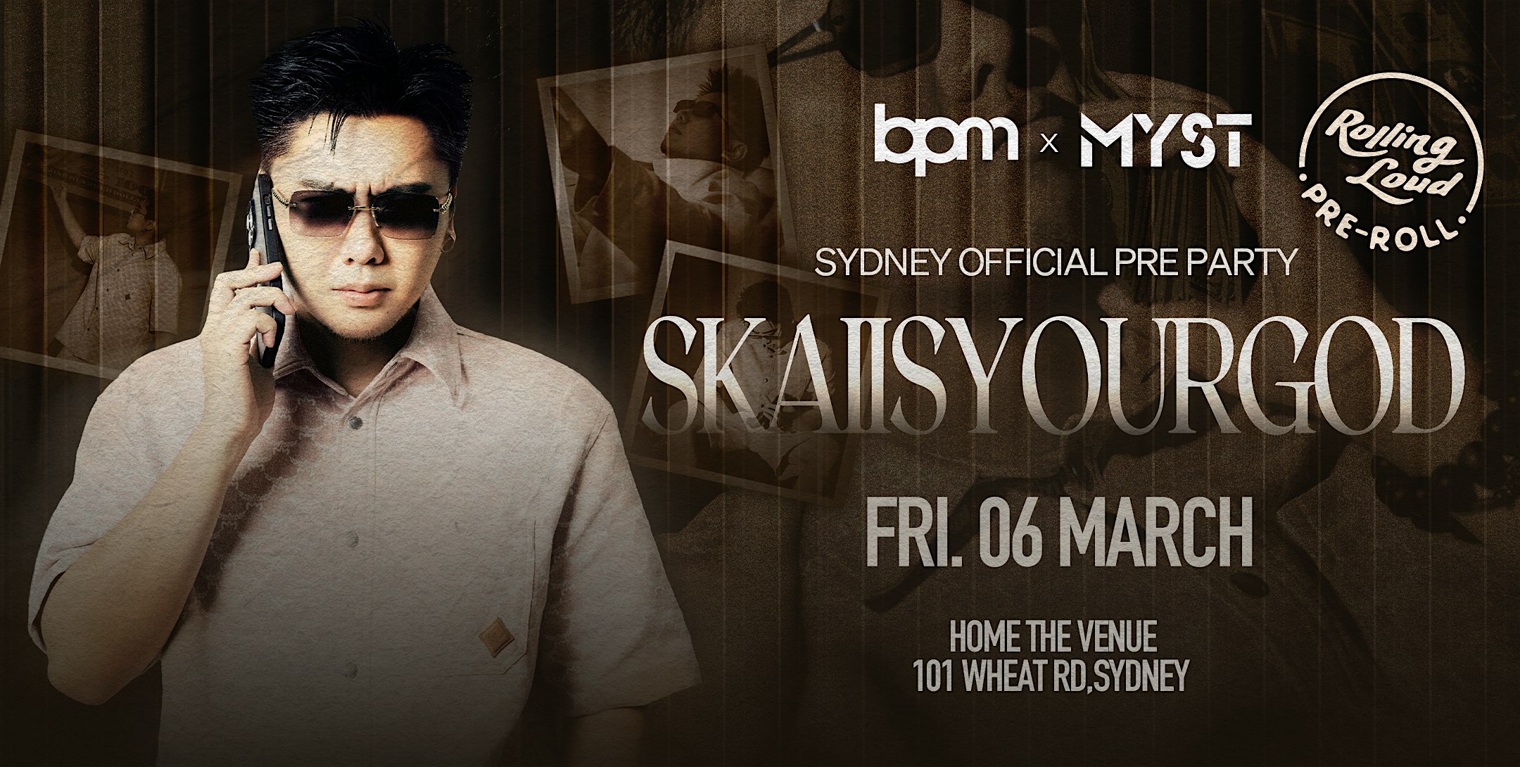 FRI.06.MAR｜SKAIISYOURGOD - ROLLINGLOUD OFFICIAL PRE PARTY