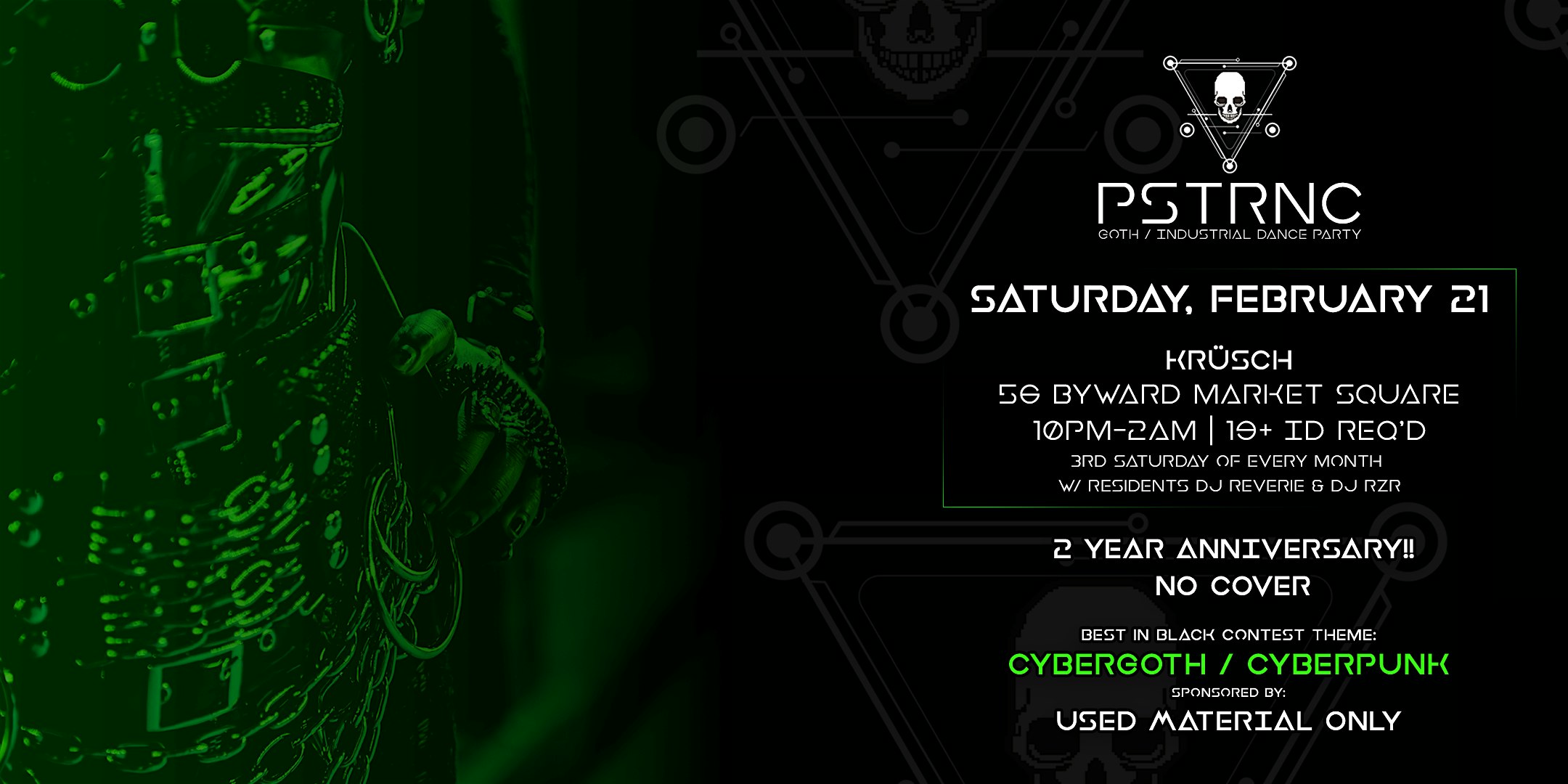 Goth / Industrial Dance Party | PSTRNC