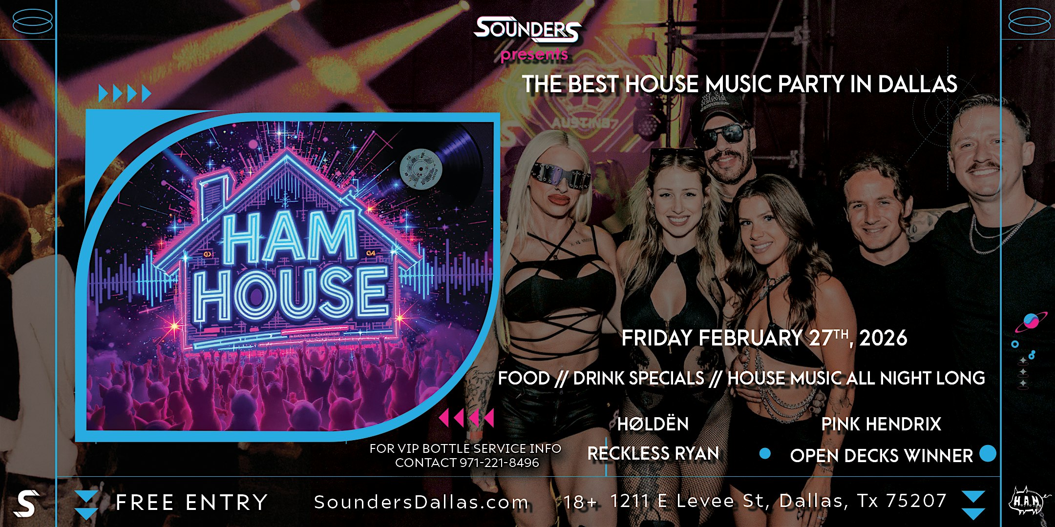 HAM House 2/27 - Dallas, TX