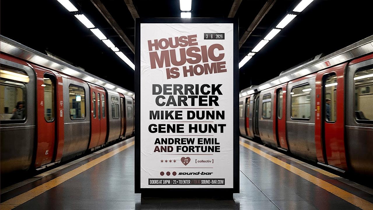 House Music is Home. Derrick Carter, Mike Dunn, Gene Hunt&More and its Free
