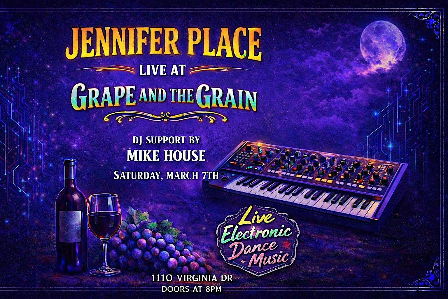 Jennifer Place - Live Electronic Dance Music