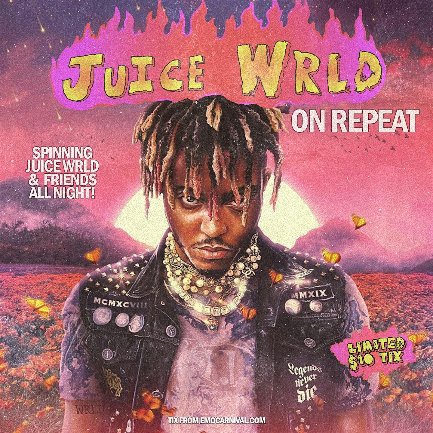 JUICE WRLD NIGHT  LA - LOS ANGELES Flyer