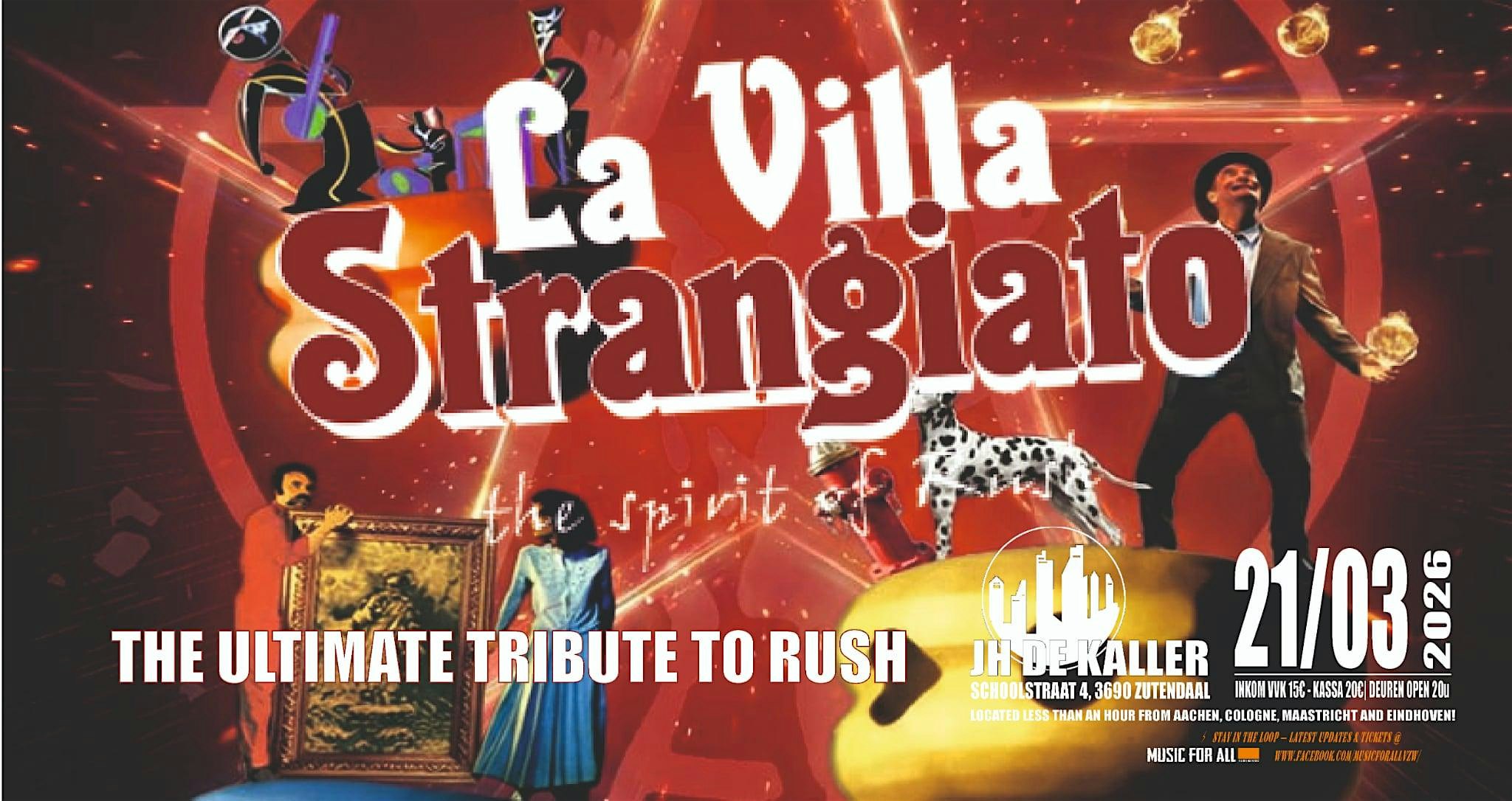 LA VILLA STRANGIATO – RUSH Tribute (IT)
