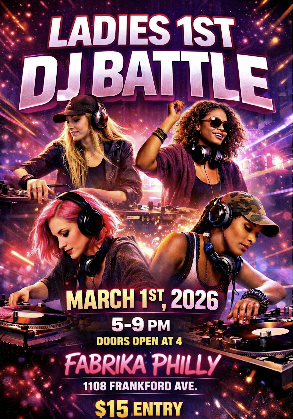 Ladies 1st DJ Battle