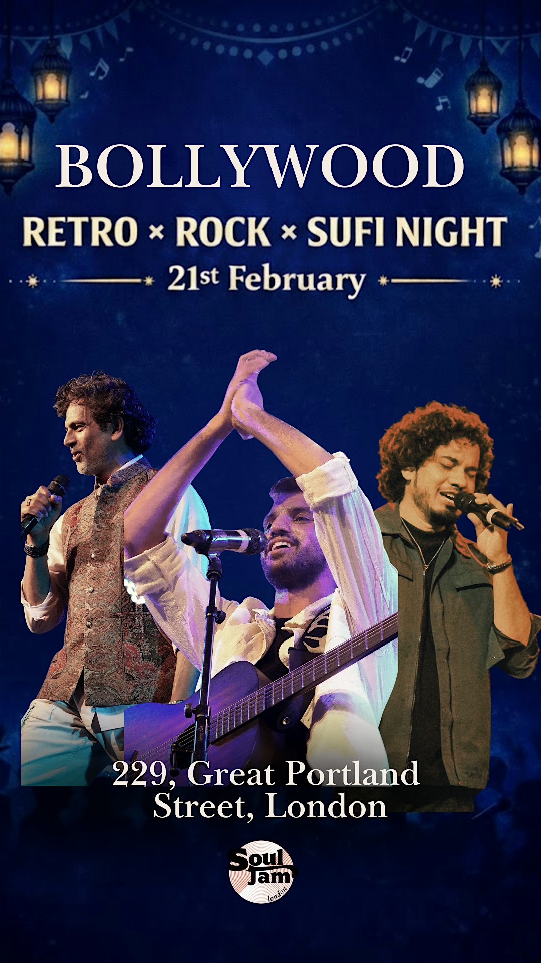 Live Bollywood Retro, Rock & Sufi