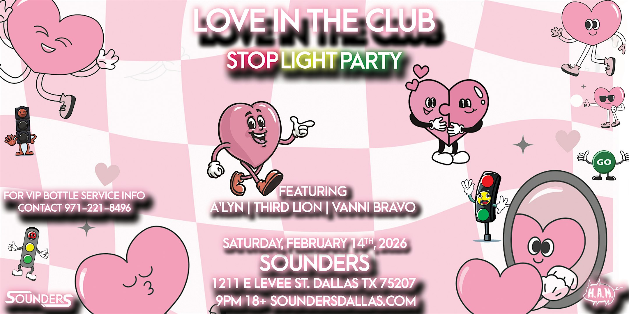LOVE IN THE CLUB! 2/14 - DALLAS, TX