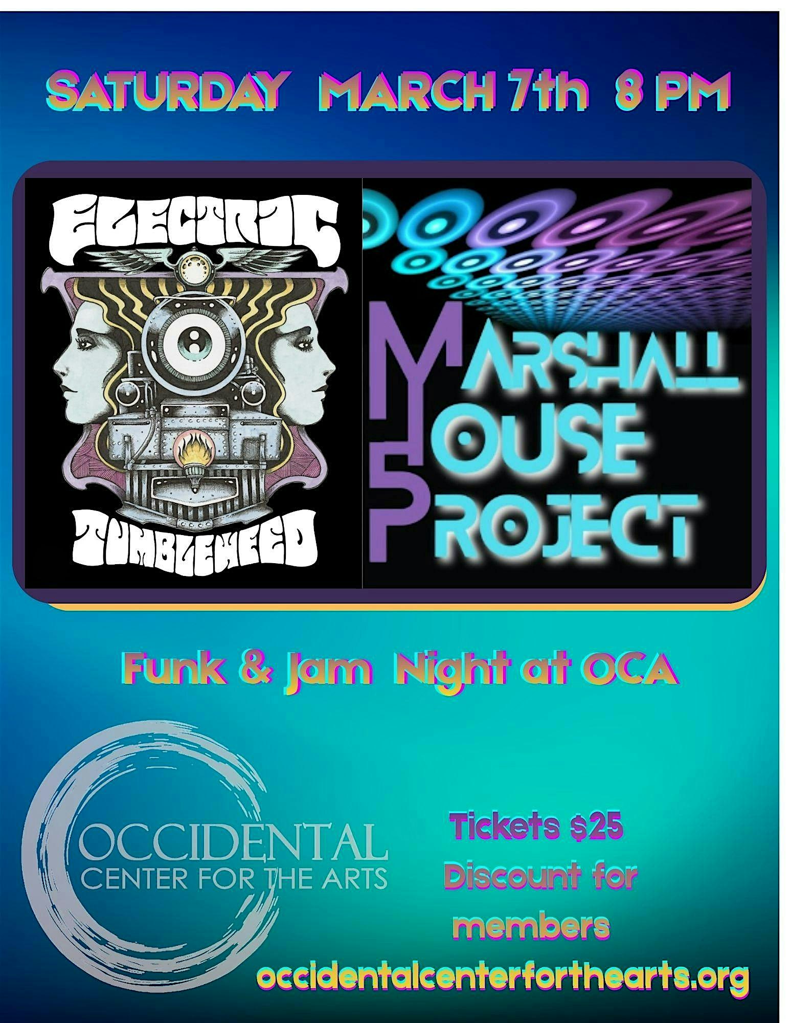 Marshall House Project and Electric Tumbleweed in Occidental