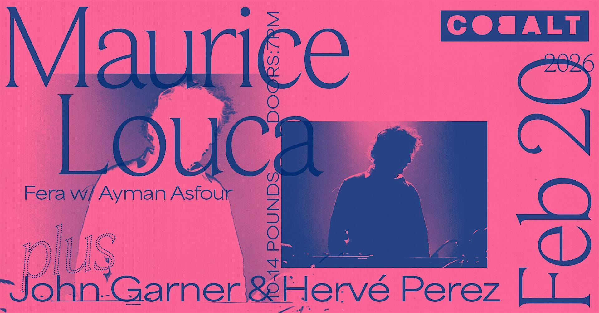 Maurice Louca’s Fera with Ayman Asfour + John Garner & Hervé Perez