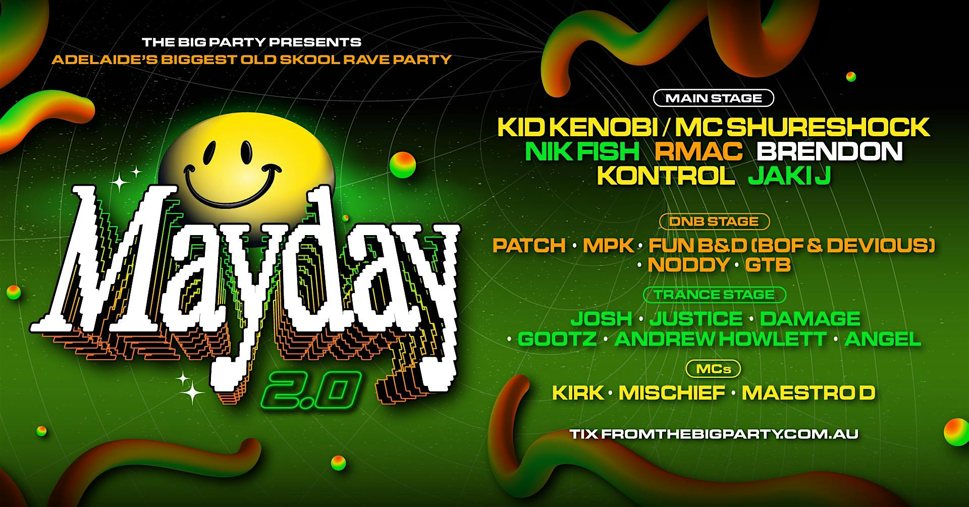 MAYDAY 2.0: Old Adelaide Gaol 2026 Flyer