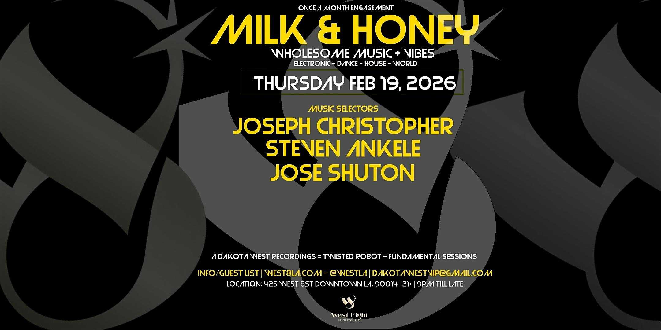 Milk & Honey (Free Before 11pm)