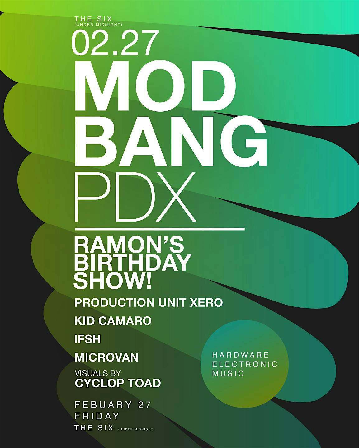 MODBANG PDX: Hardware Electronic Music