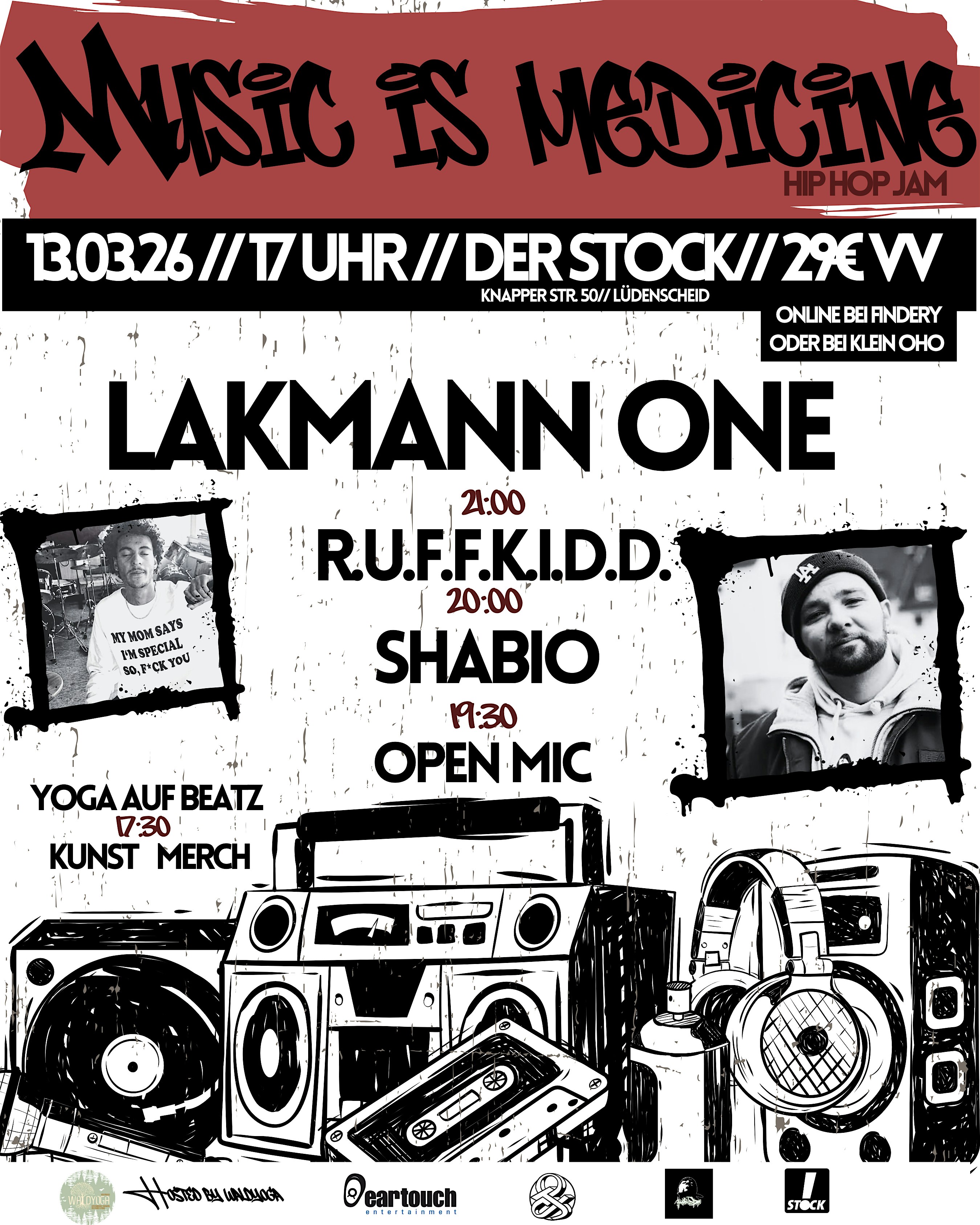 Music is medicine / Hip hop Jam