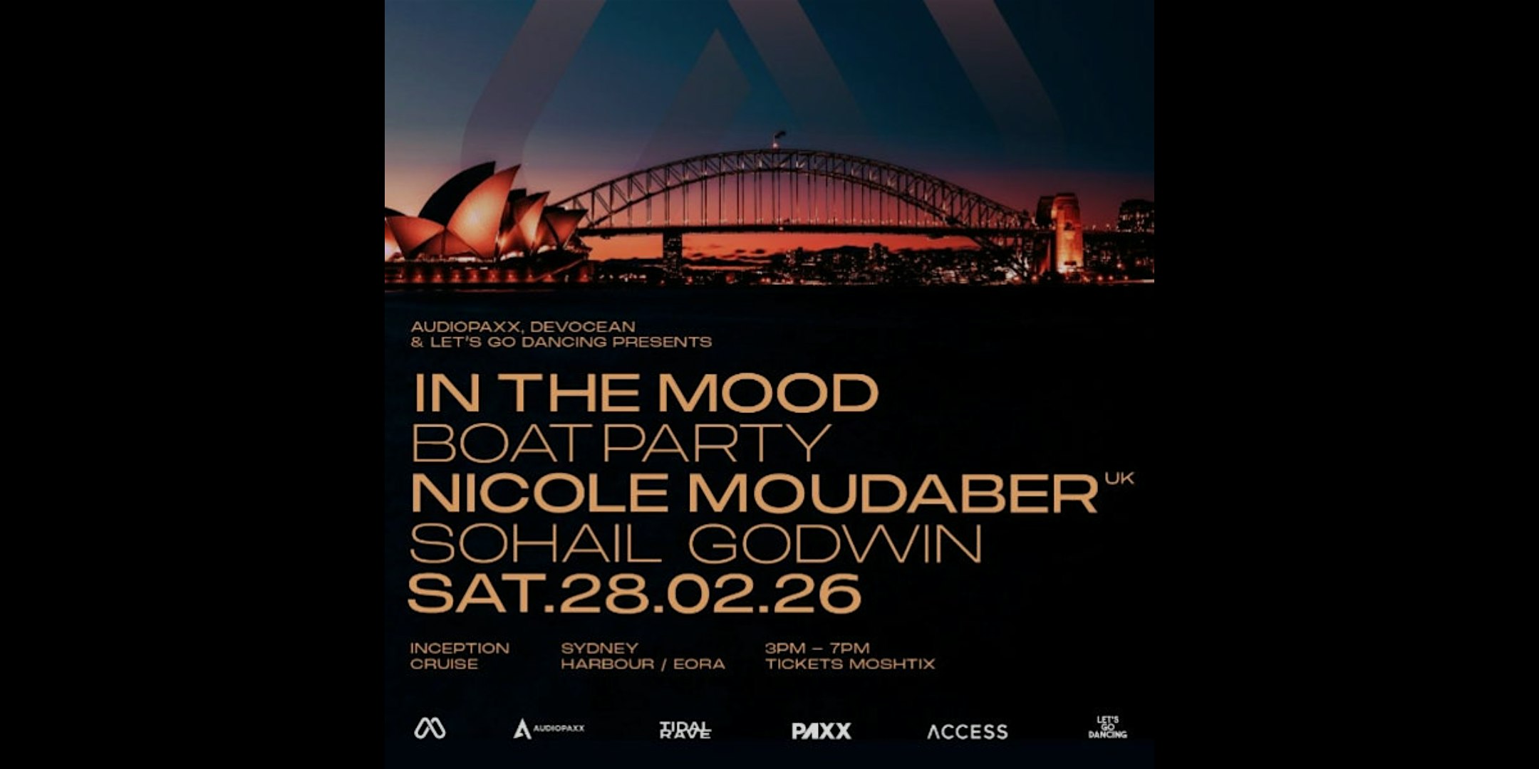 Nicole Moudaber ‘InTheMood’ boat party, Sydney Harbour
