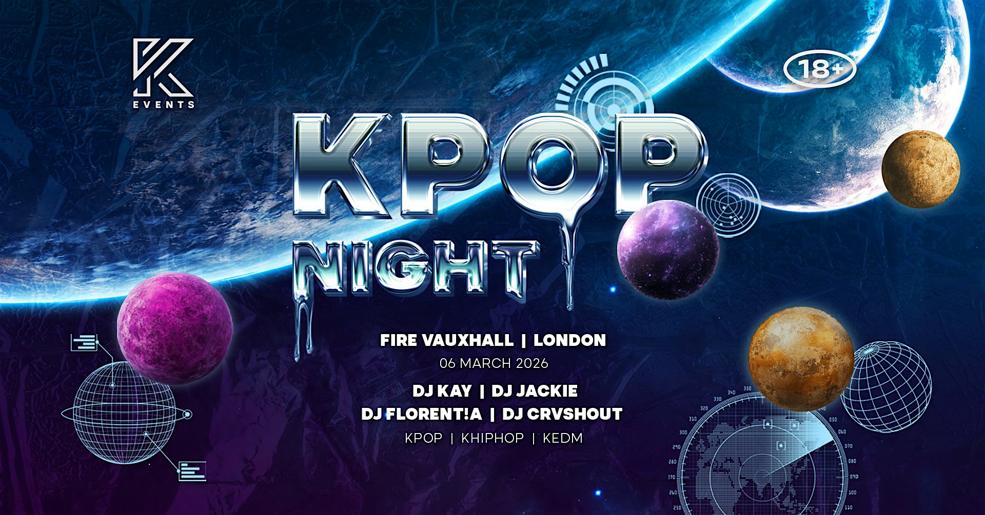 OfficialKEvents | LONDON: KPOP & KHIPHOP Night in March
