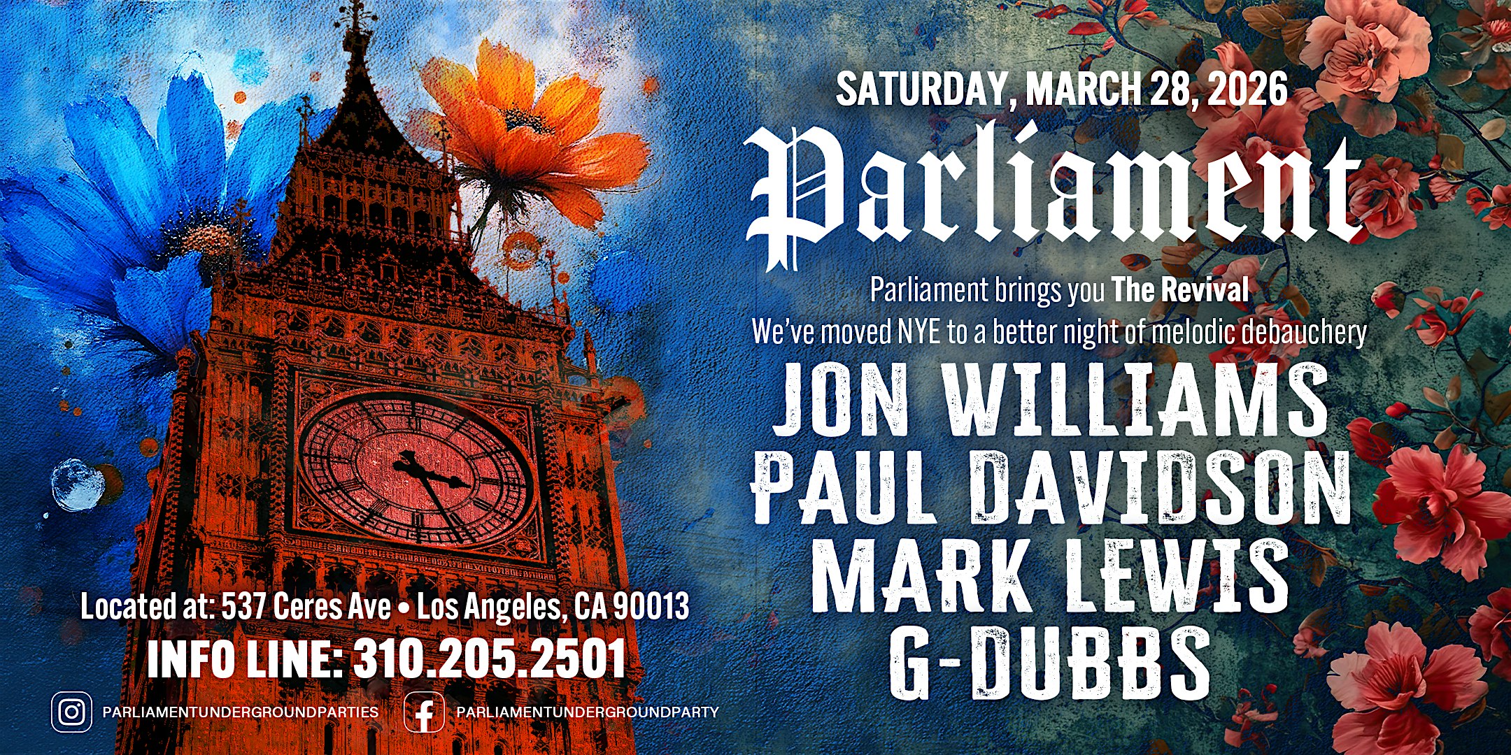 PARLIAMENT – Underground House & Techno Reunion