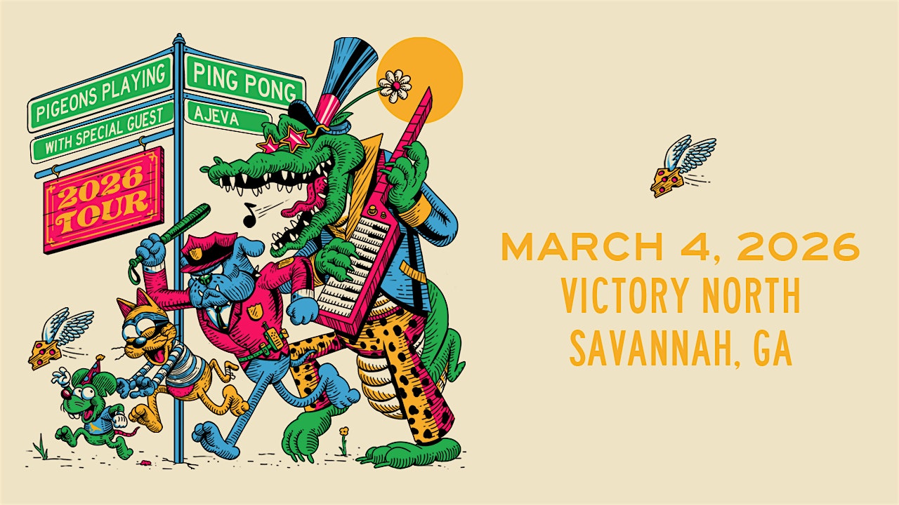 Pigeons Playing Ping Pong w/ special guest Ajeva