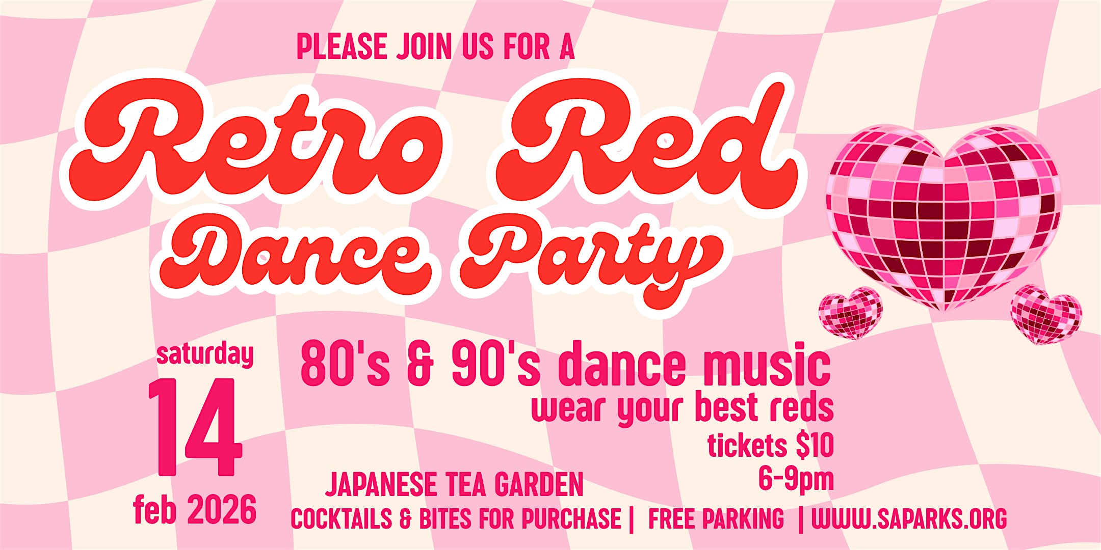 Retro Red Dance Party