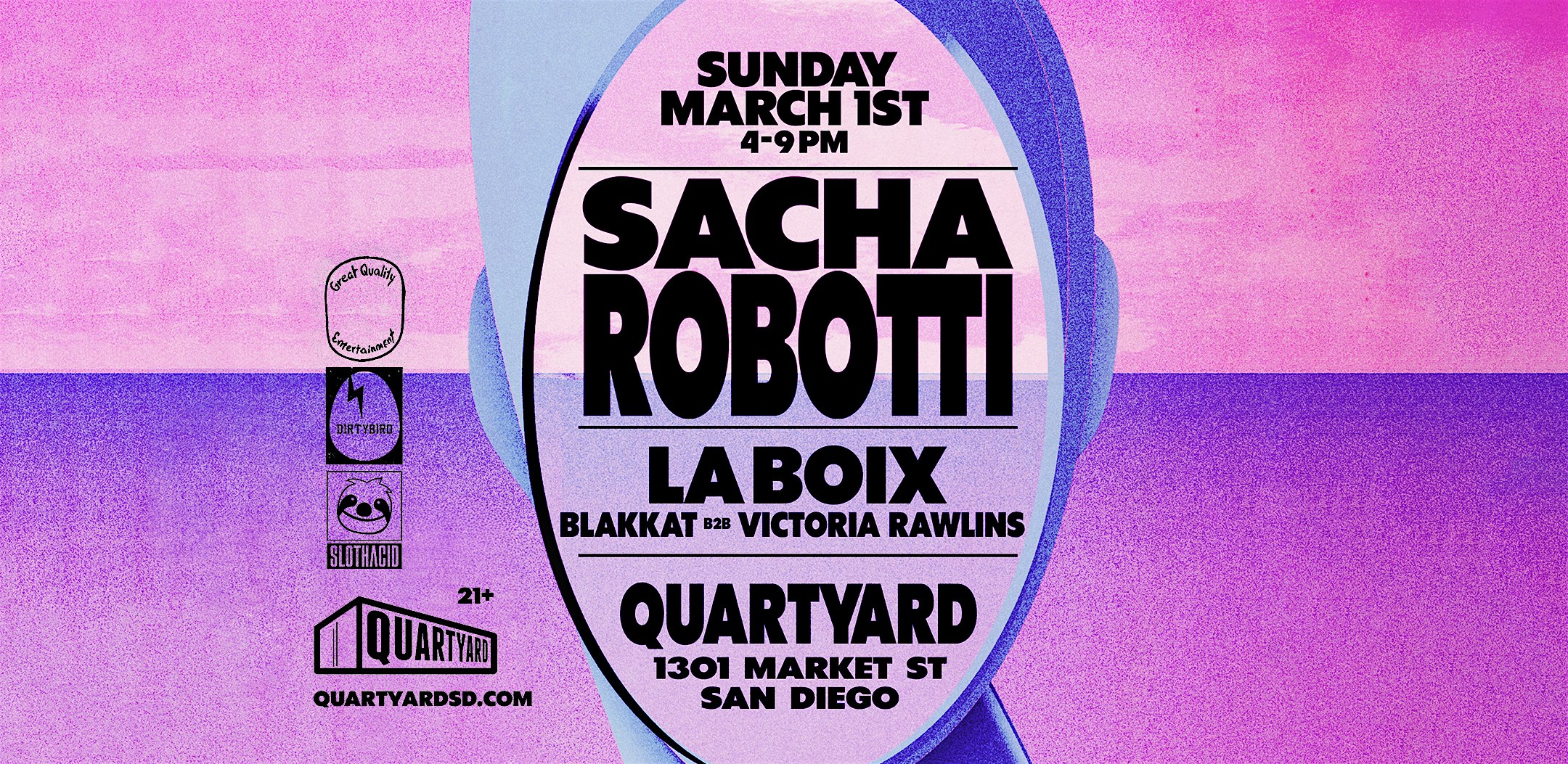 Sacha Robotti, La Boix, Blakkat b2b Victoria Rawlins