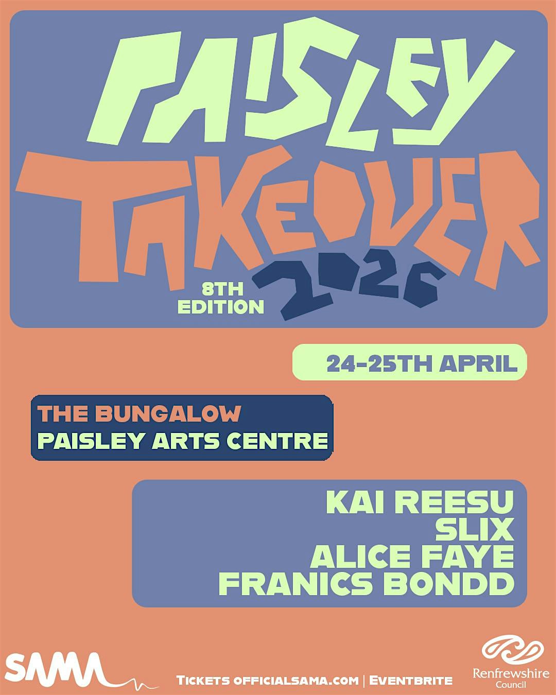 SAMA Paisley Takeover 2026