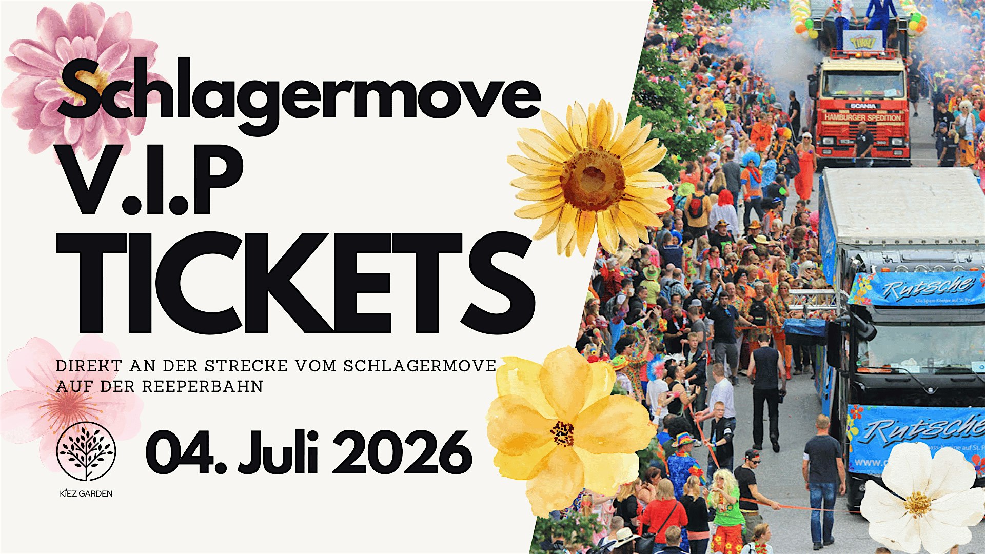 SCHLAGERMOVE im KIEZ GARDEN (VIP TICKETS)