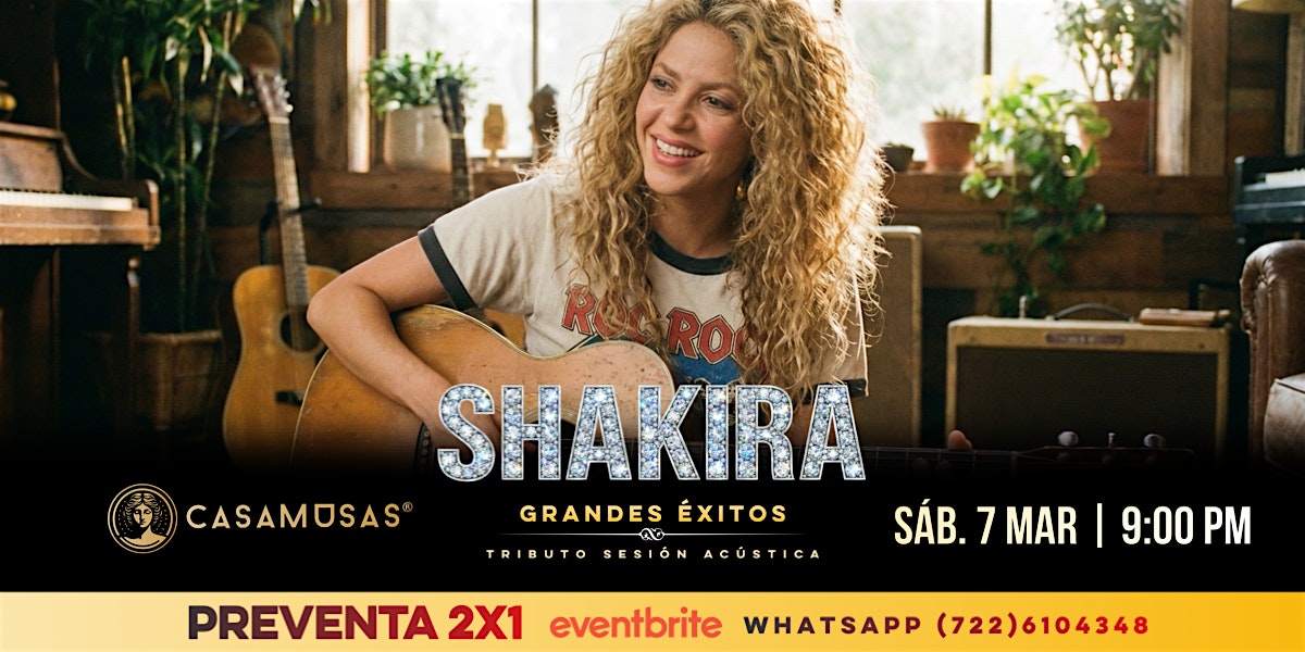 SHAKIRA · Grandes Éxitos · Tributo Sesión Acústica