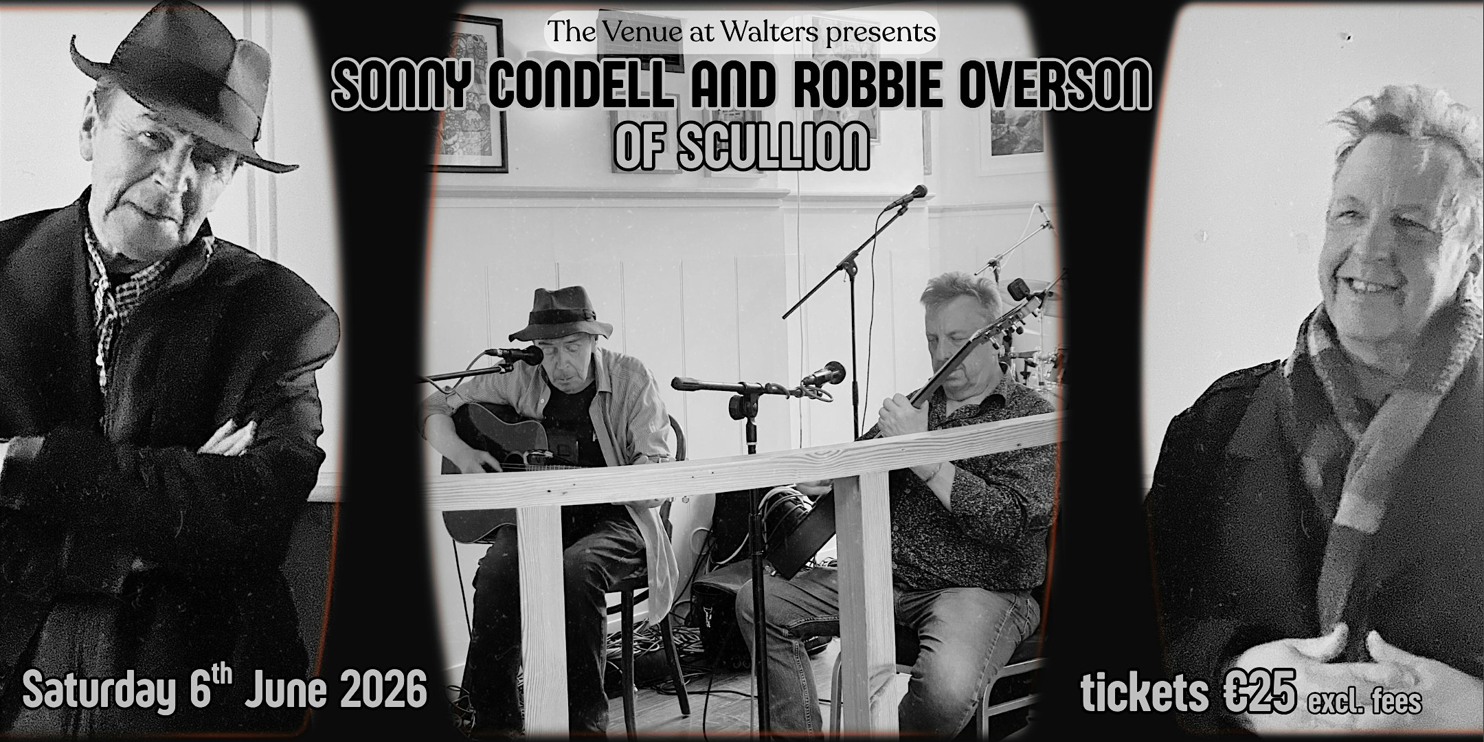 Sonny Condell and Robbie Overson of Scullion LIVE | The Venue at Walters